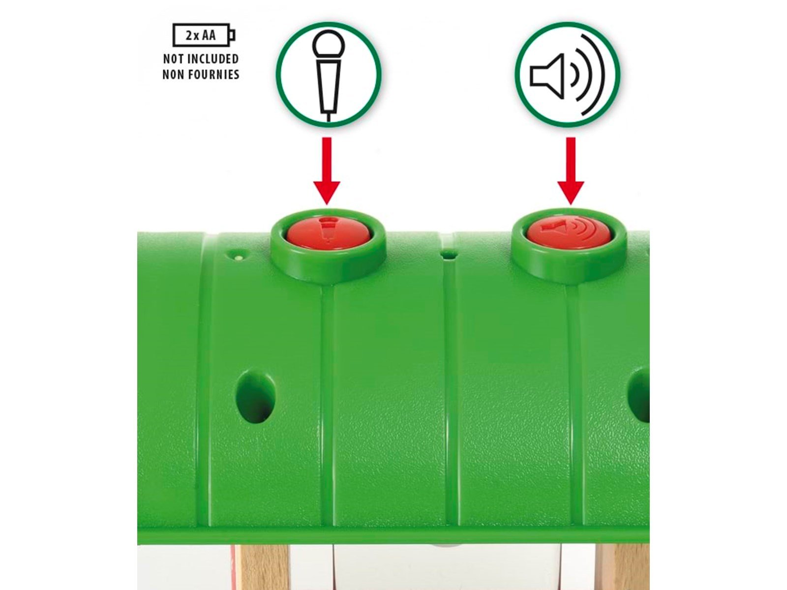 Brio Record & Play Train Platform Brio Record & Play Train Platform